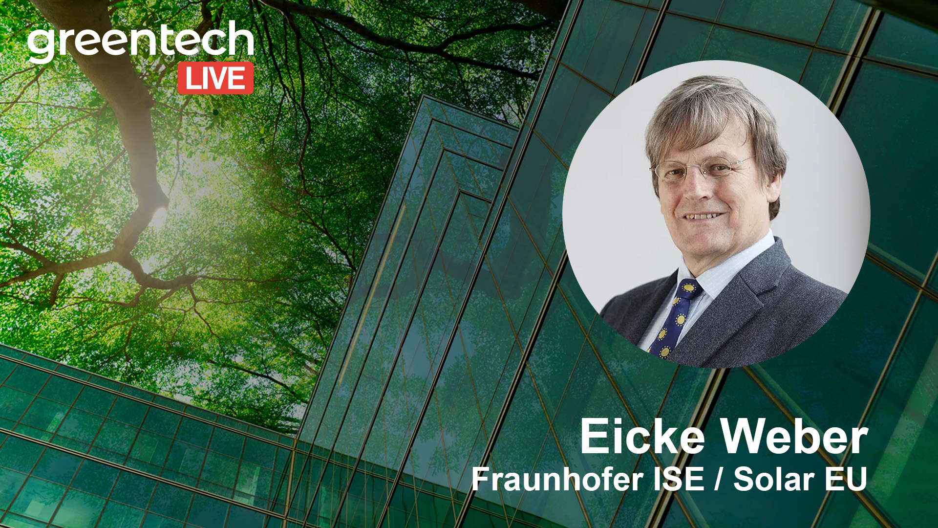 Eicke Weber Fraunhofer ISE : Solar EU